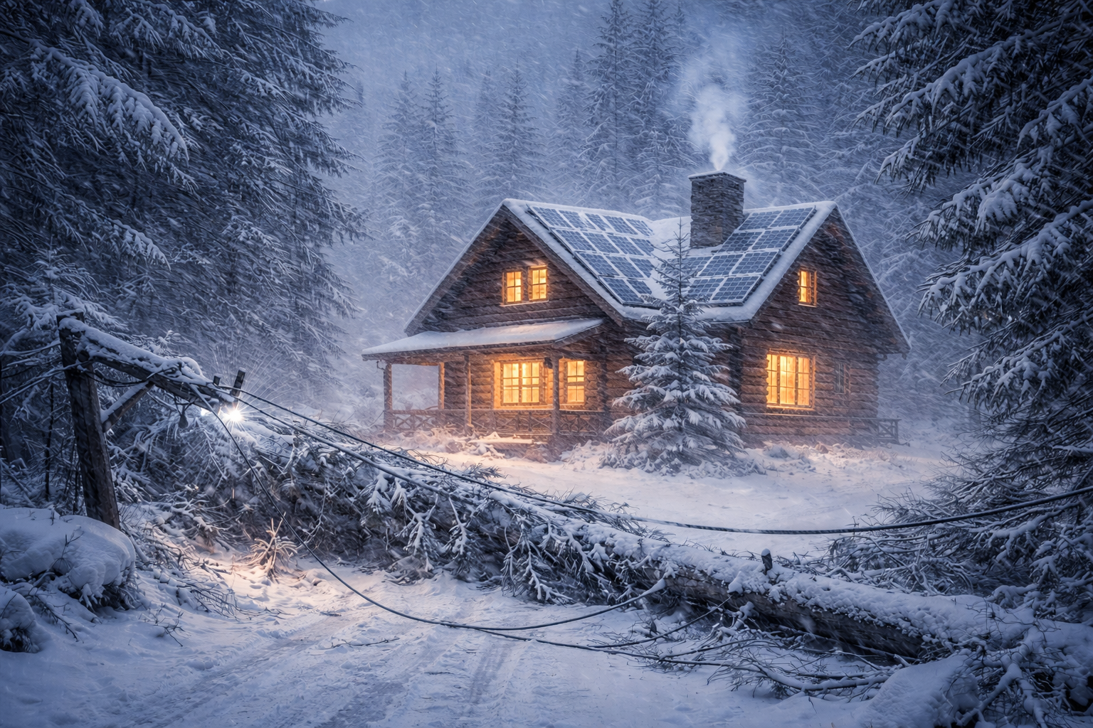 Winter Storm Backup Power System Guide