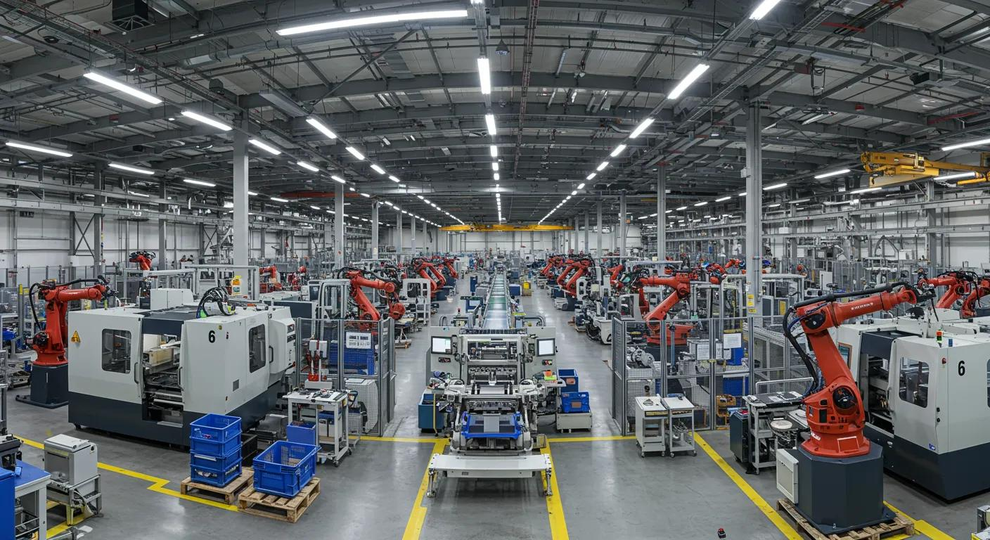 Industrial factory powered by Bioenno LiFePO4 batteries