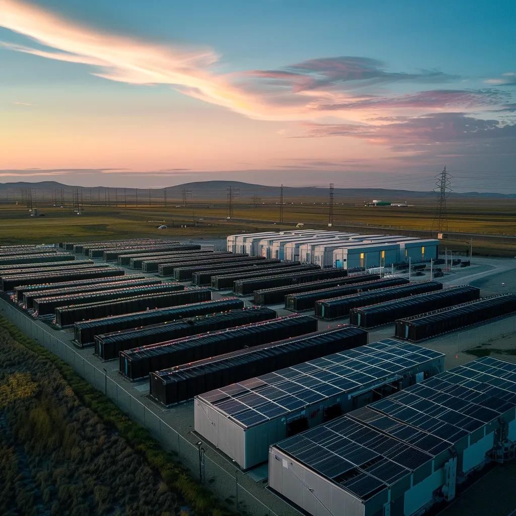 Battery storage field representing bioenno's high-quality battery storage solutions