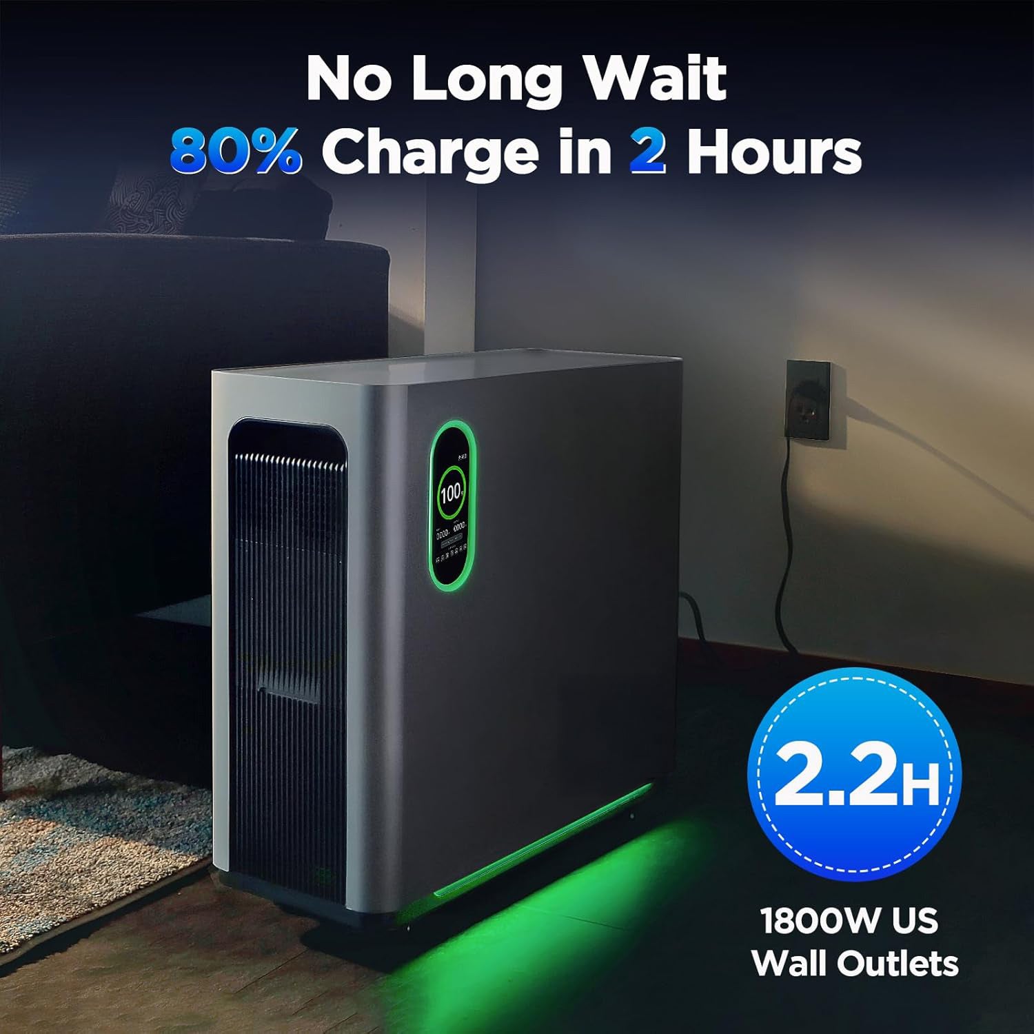 Bioenno Power 3000 Watt-Hour Renewable Power Station (BPP-H3000)