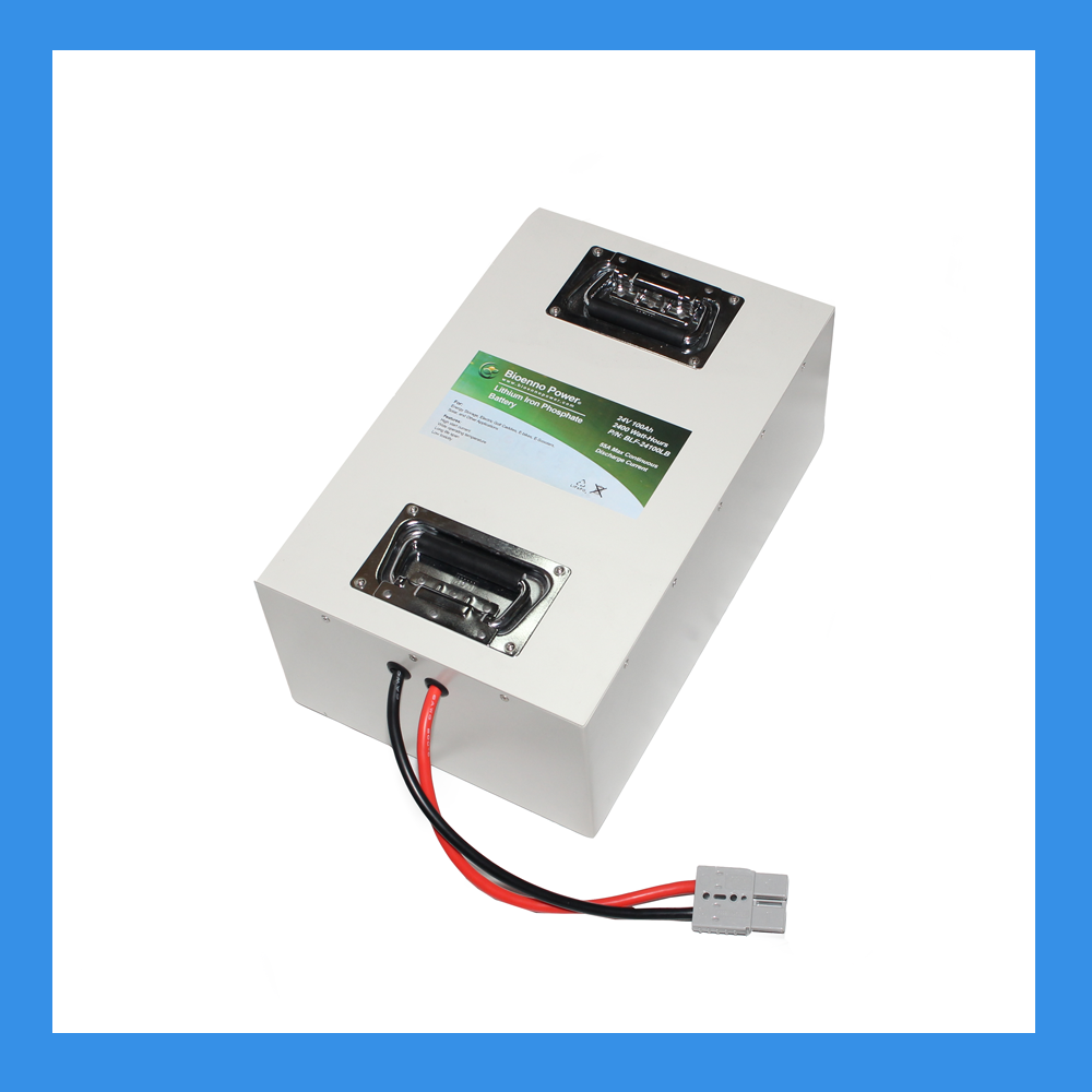 24V, 100Ah LFP Battery (Al-Case, BLF-24100LB)