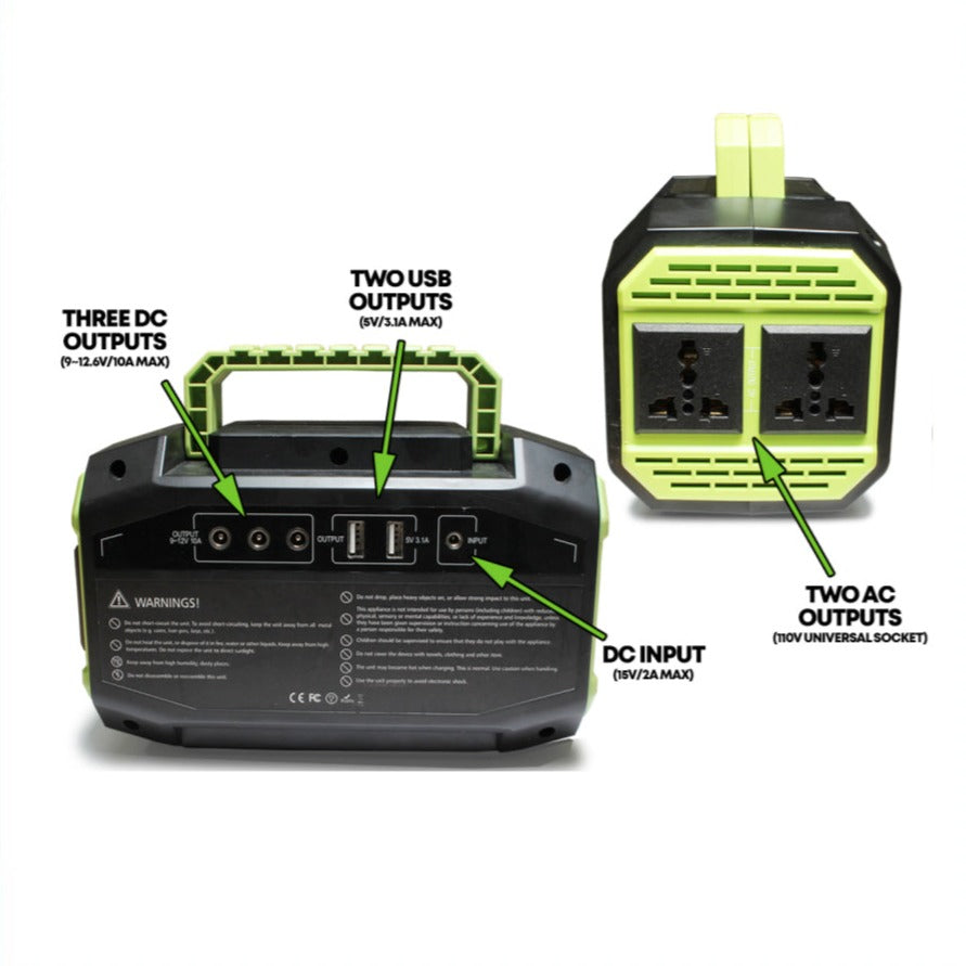 Bioenno Power 160 Watt-Hour Renewable Power Pack (BPP-160)