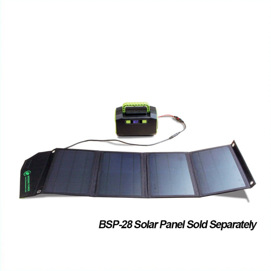 28 Watt Foldable Solar Panel for Charging Power Packs (BSP-28)